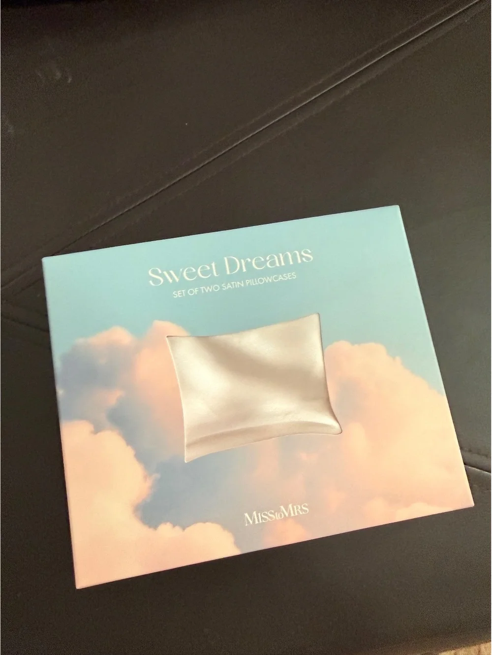 Satin pillowcase wedding lot of 2 comfortable hair are